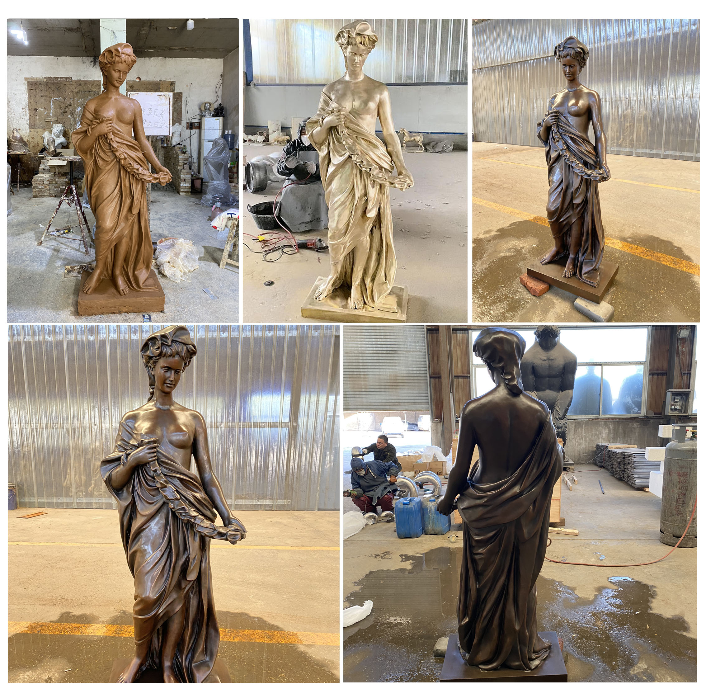 Custom Made Classical Goddess Sculpture