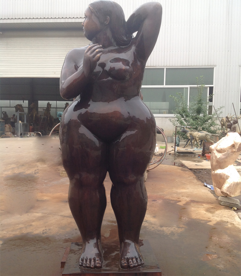 Fat Lady Statue