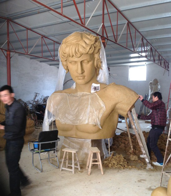 Bronze David Bust