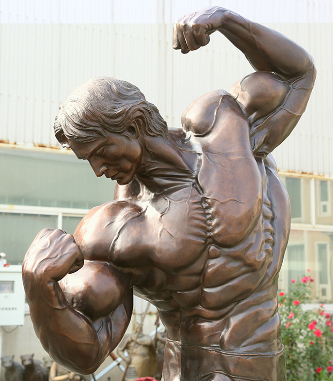 Bodybuilder Statue