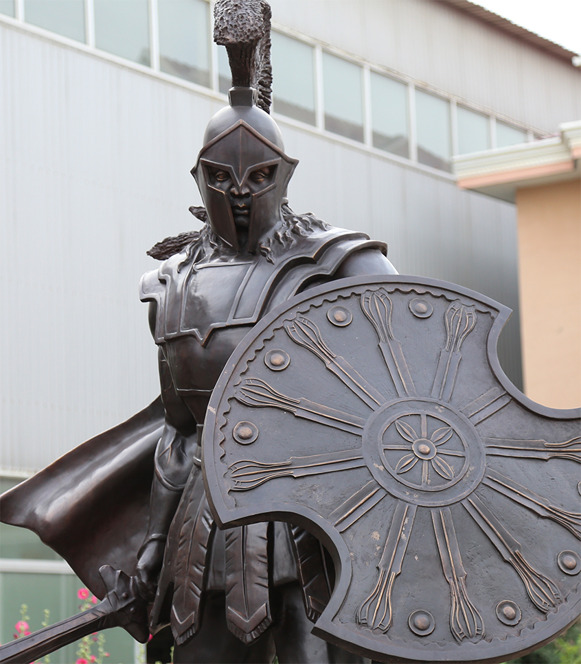 Western God of War Sculpture