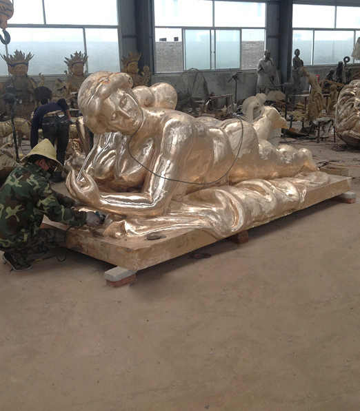 Fat lady Statue