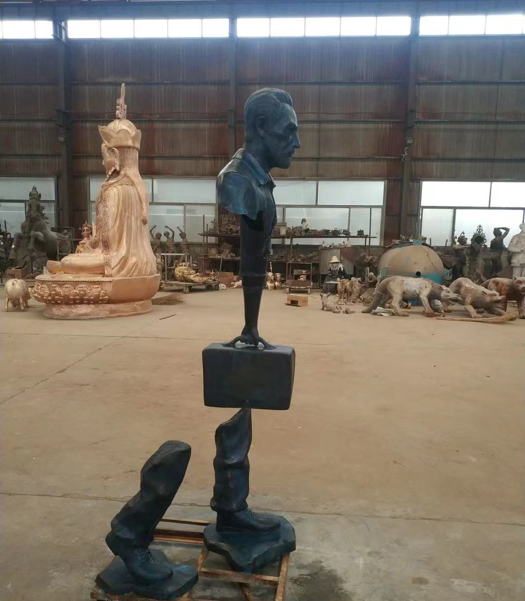 Fat Lady Statue