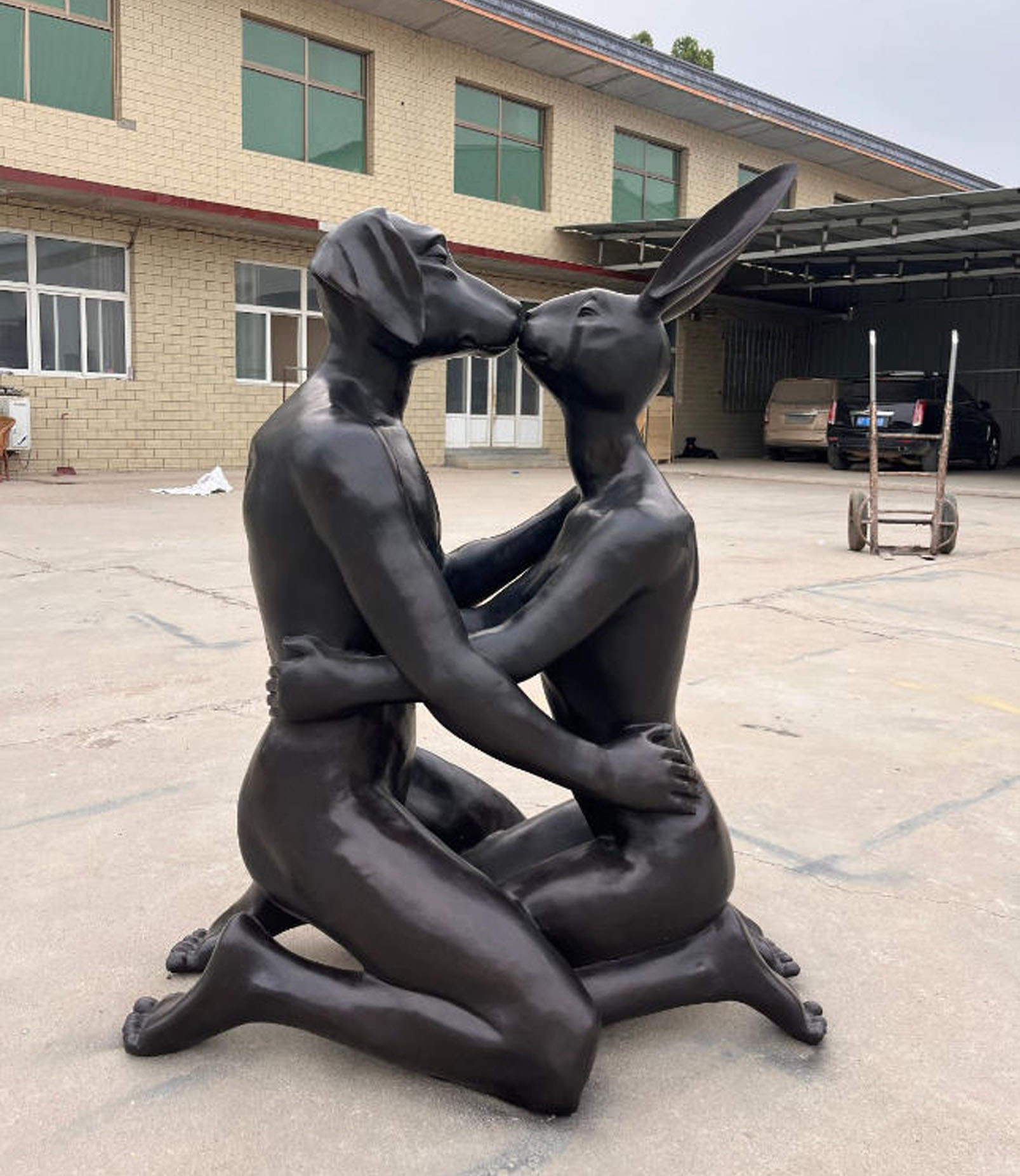 Beast-headed and human-bodied